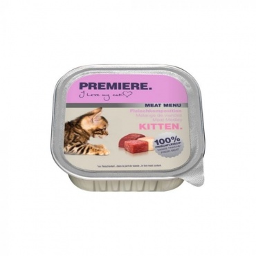 PREM M Meat Menu Kitten Mesna sestavlj. 100g ALU-pak(FTN00002)