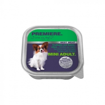 PREM P Best Meat Adult Mini Puran/Kunec 100g ALU-pak(FTN00155)