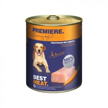 PREM P Best Meat Adult Puran/Zelenjava 800g konz(FTN00142)