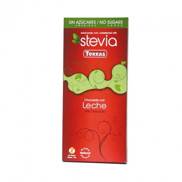 STEVIA,MLEČNA ČOKOLADA, 100G